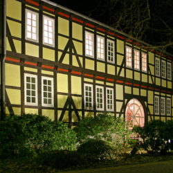 Burgdorfer Schloss bei Nacht